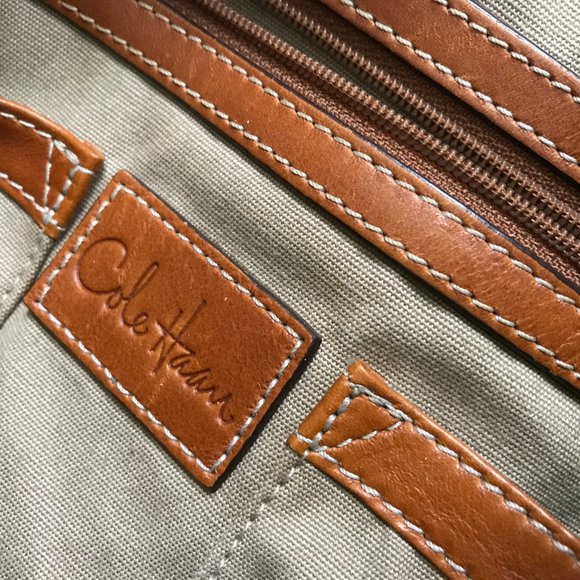 Cole Haan Women's Leather & Cowhide Hair Satchel . - Picture 11 of 15